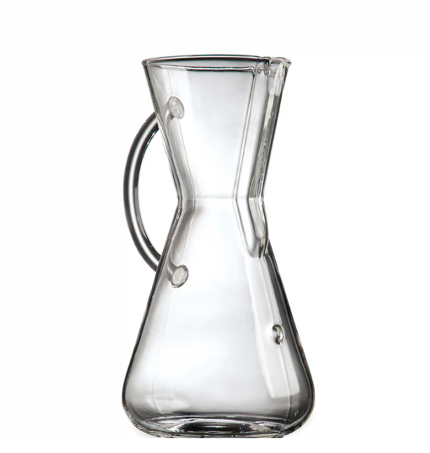 Chemex 3 Cup Glass Handle Brewer - Multi Color