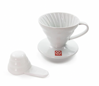 Hario V60-02 Dripper - White Ceramic